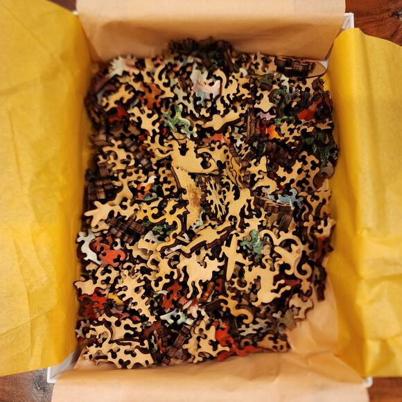 Liberty Puzzle Wooden Jigsaw Christmas Victorian Saint Nicholas 289pc Whimsy - Picture 10 of 10